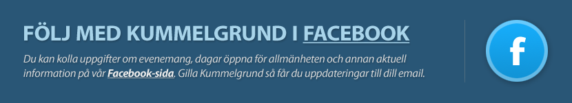 Följ med Kummelgrund i Facebook